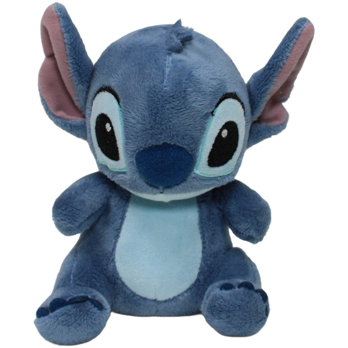 123000021133 Simba Stitch aus Disney Lilo & Stitch, klein Plüschfigur Kumpel Leo 18cm Alien Blau