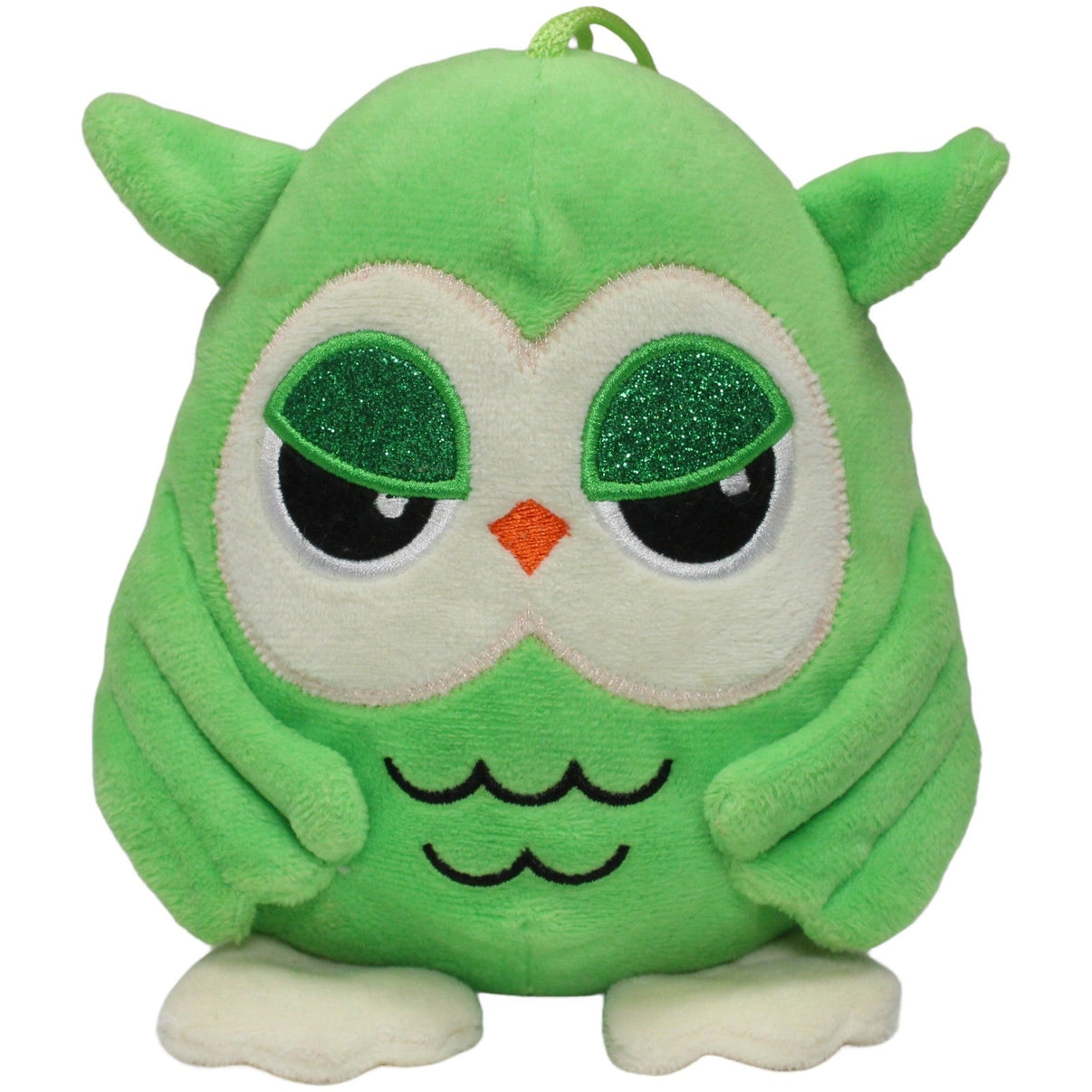 123000021153 FLOTI Flos Toys, grüne Eule mit Glitzer Kuscheltier Kumpel Leo 16cm Beige ebay - stofftiere
