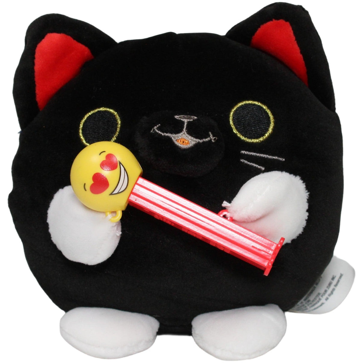 123000021168 Zuru Snackles Series 1, schwarze Katze mit PEZ Kuscheltier Kumpel Leo 13cm ebay - stofftiere Elefant
