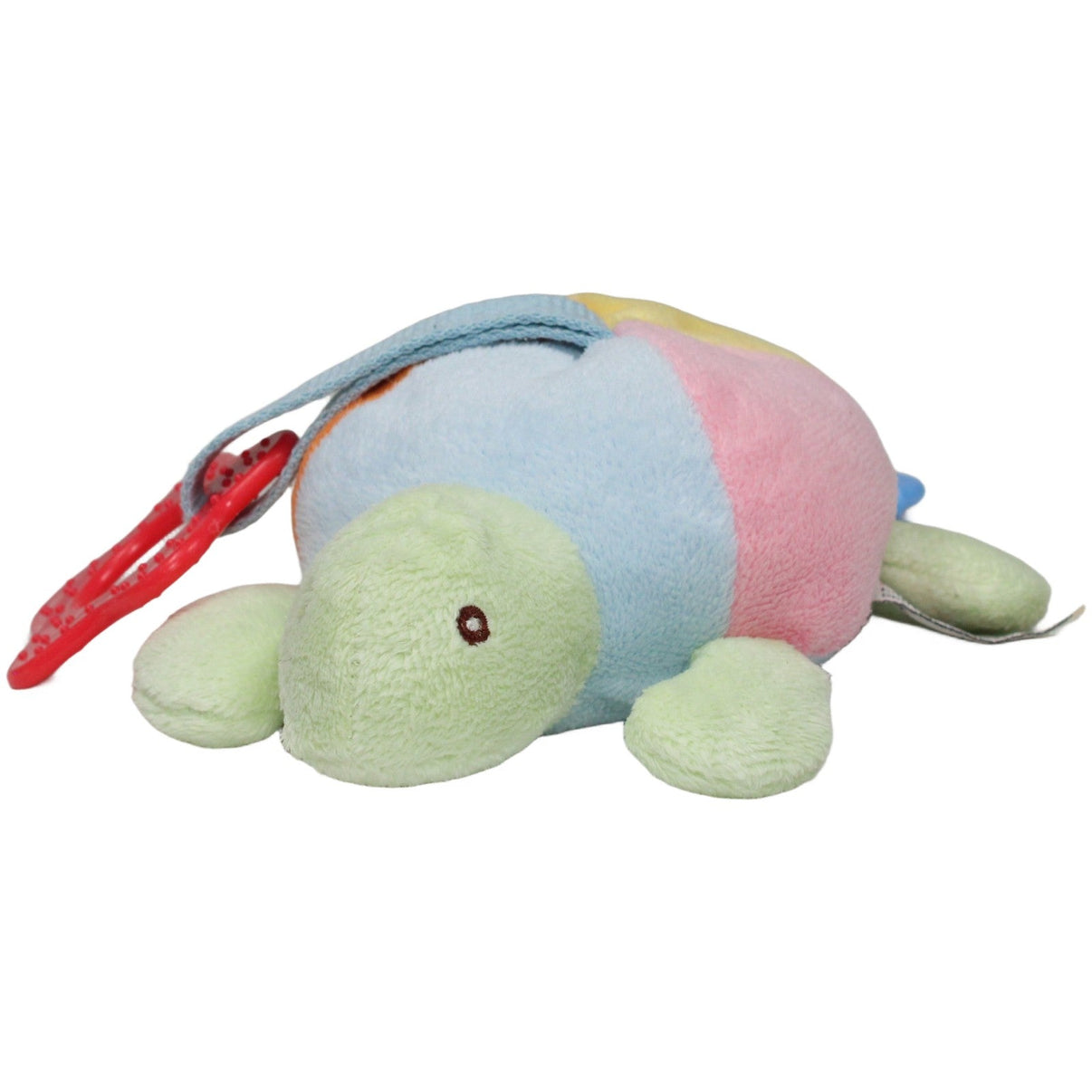 123000021169 Sunkid Schildkröte mit buntem Panzer, Beißringen & Quietscher Activity - Kuscheltier Kumpel Leo 15cm Activity - Kuscheltier Baby & Kleinkind