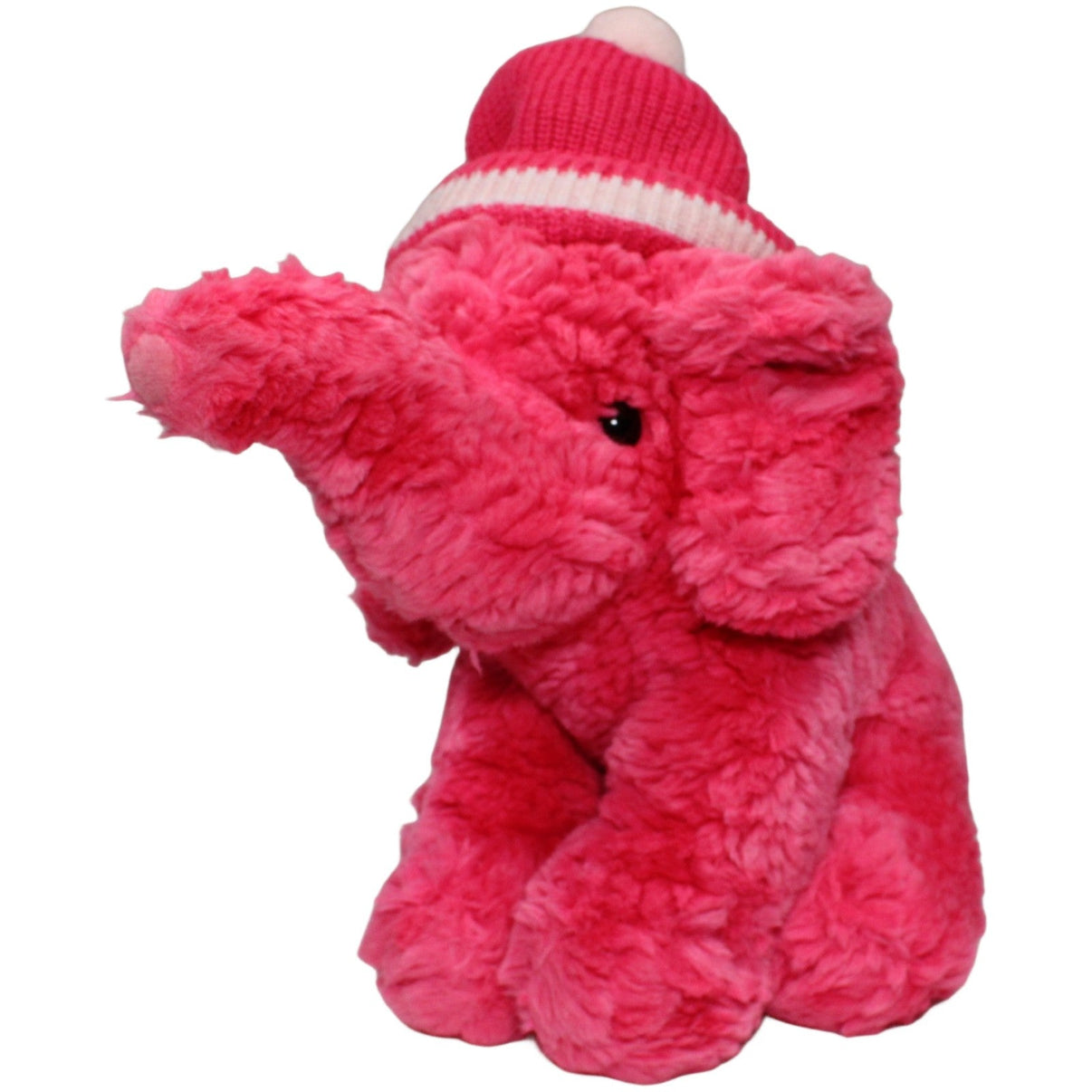 123000021172 Unbekannt Pinker Elefant mit Strickmütze, sitzend Kuscheltier Kumpel Leo 30cm ebay - 20 - stofftiere Elefant