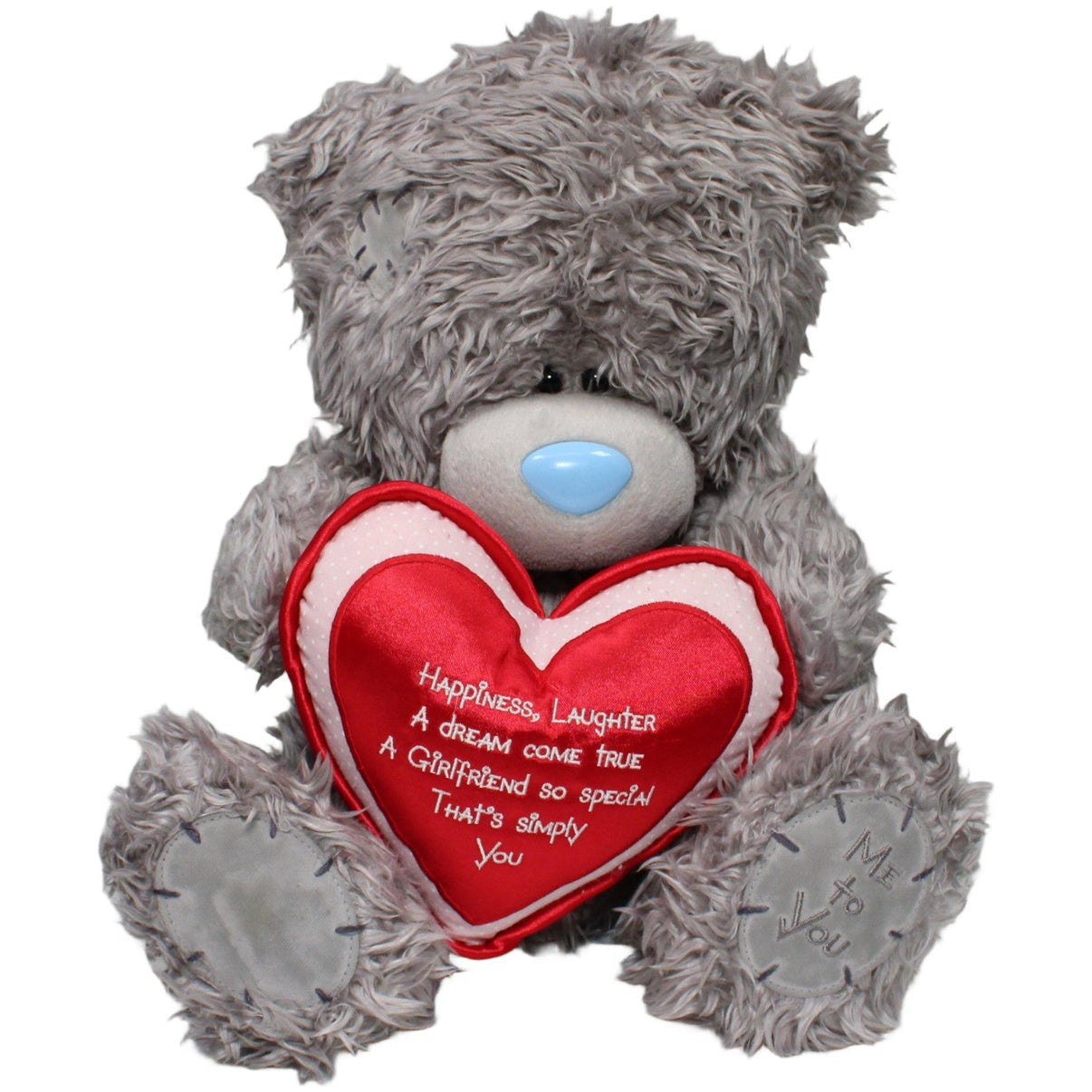 123000021182 Carte Blanche ME to You, großer Tatty Teddy mit Herz "Happiness" Kuscheltier Kumpel Leo 30cm Blau ebay - 20 - stofftiere