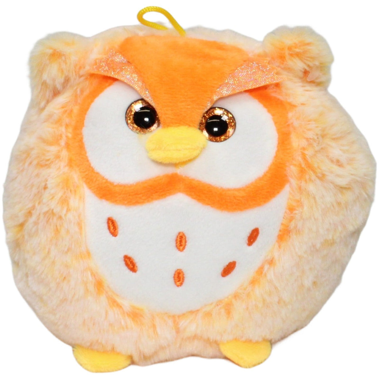 123000021230 Morgenroth Kleine runde Eule, orange Kuscheltier Kumpel Leo 15cm ebay - stofftiere Gebraucht