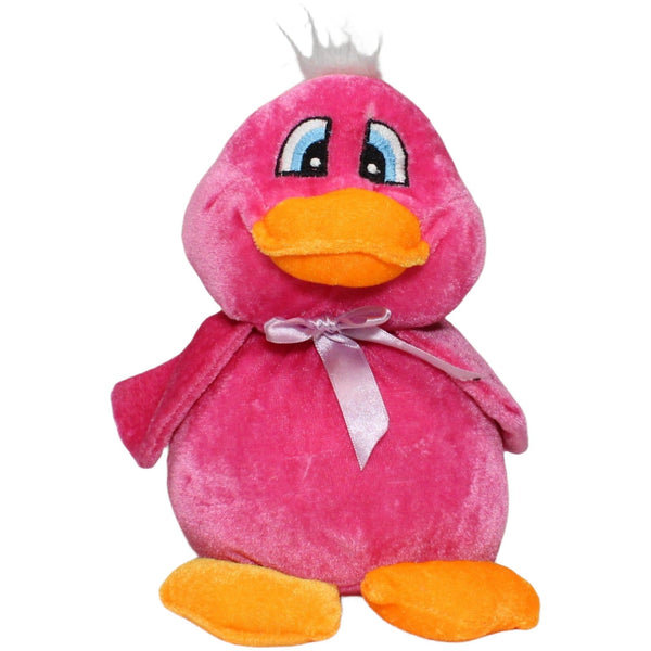 Pinke Ente, stehend