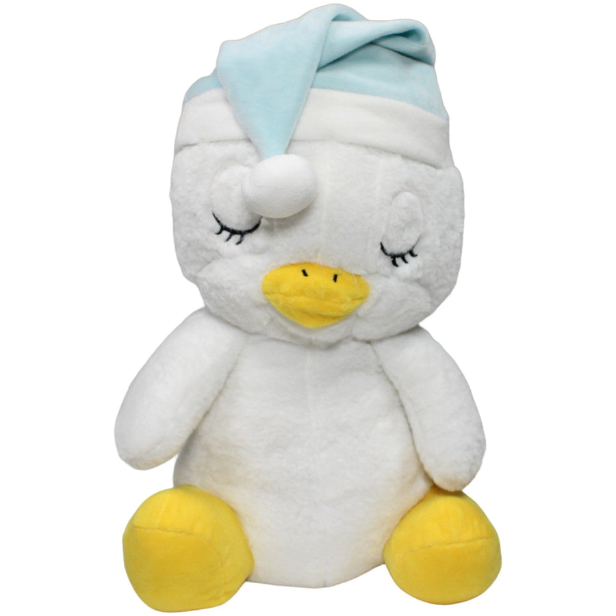 Süße XL Ente mit Schlafmütze