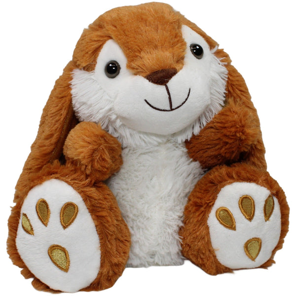 Süßer Hase mit Glitzer-Ohren, sitzend