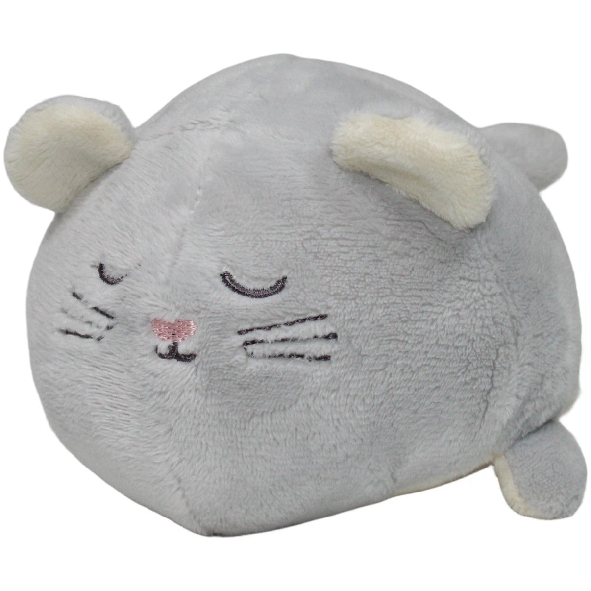 123000021300 H&M Graue schlafende Katze Greifling mit Rassel Kumpel Leo 12cm Beige ebay - 20 - baby - sonstiges