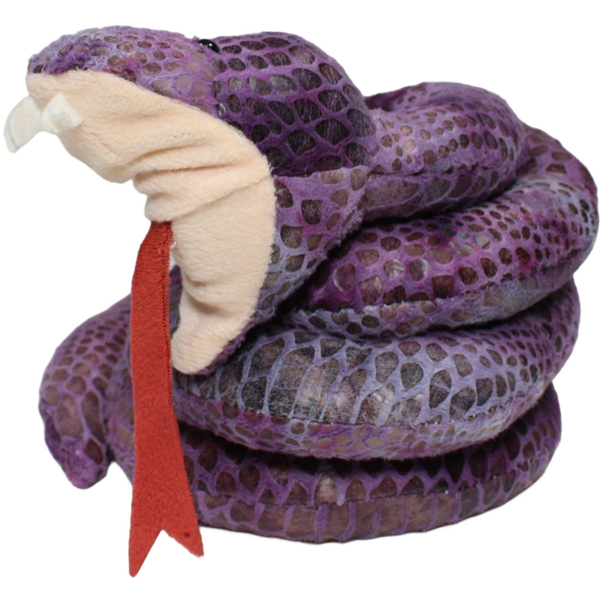 123000021303 Unbekannt Lila Schlange, eingerollt Kuscheltier Kumpel Leo 20cm ebay - 20 - stofftiere Gebraucht