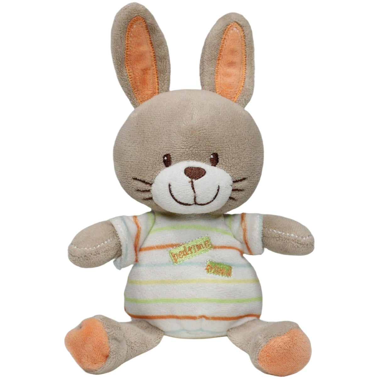 123000021366 Nicotoy Süßer Hase "bedtime friend" Kuscheltier Kumpel Leo 25cm Beige Braun