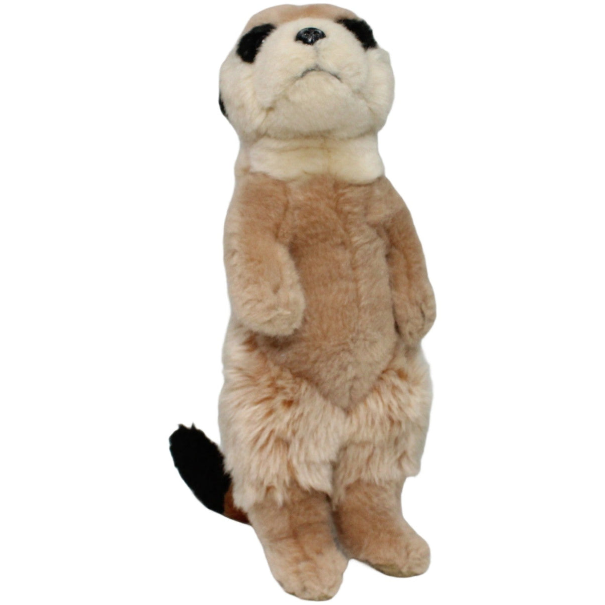 123000021390 Keel Toys Süßes Erdmännchen, stehened Kuscheltier Kumpel Leo 24cm Beige Braun
