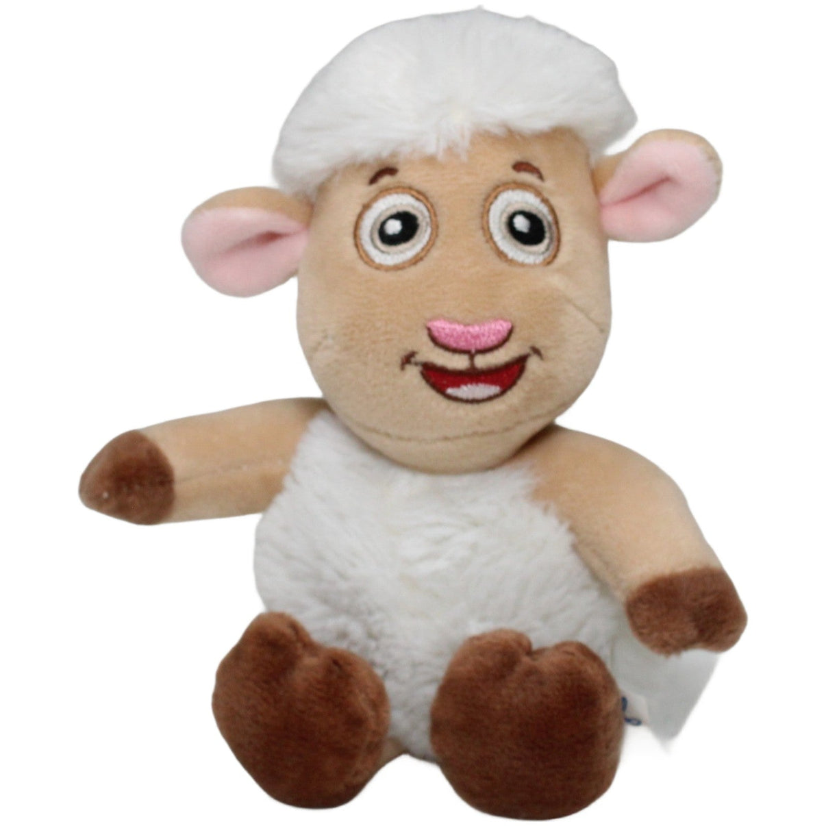 123000021394 SUN - DAY E. Wedel, süßes Schaf Kuscheltier Kumpel Leo 20cm Beige Braun