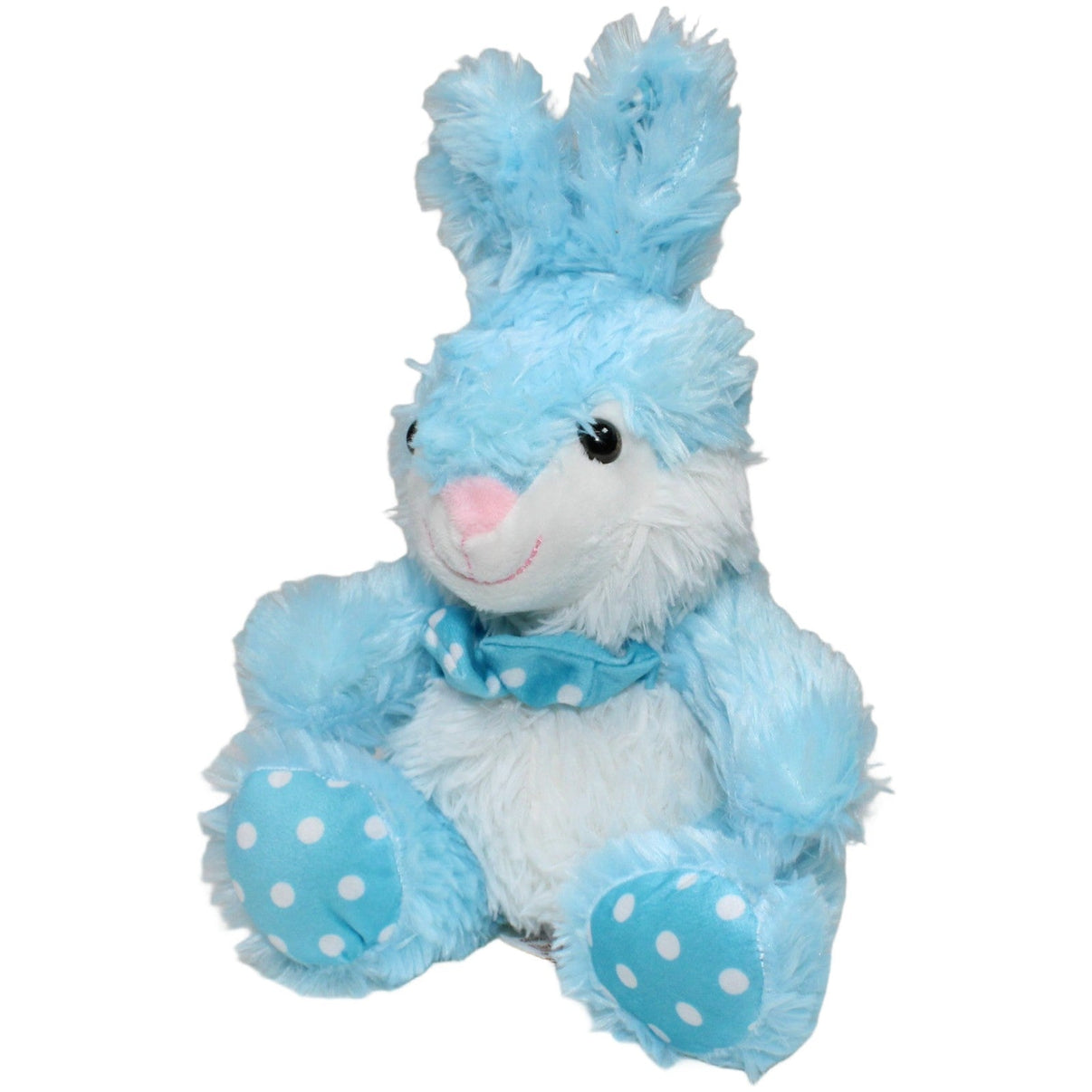 123000021421 Magomora Hellblauer Hase mit Fliege, sitzend Kuscheltier Kumpel Leo 25cm Blau ebay - stofftiere