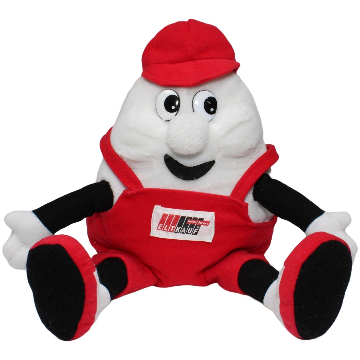 123000021427 Plushpups ELTKAUF Maskottchen in roter Latzhose Kuscheltier Kumpel Leo 32cm ebay - 20 - stofftiere Gebraucht
