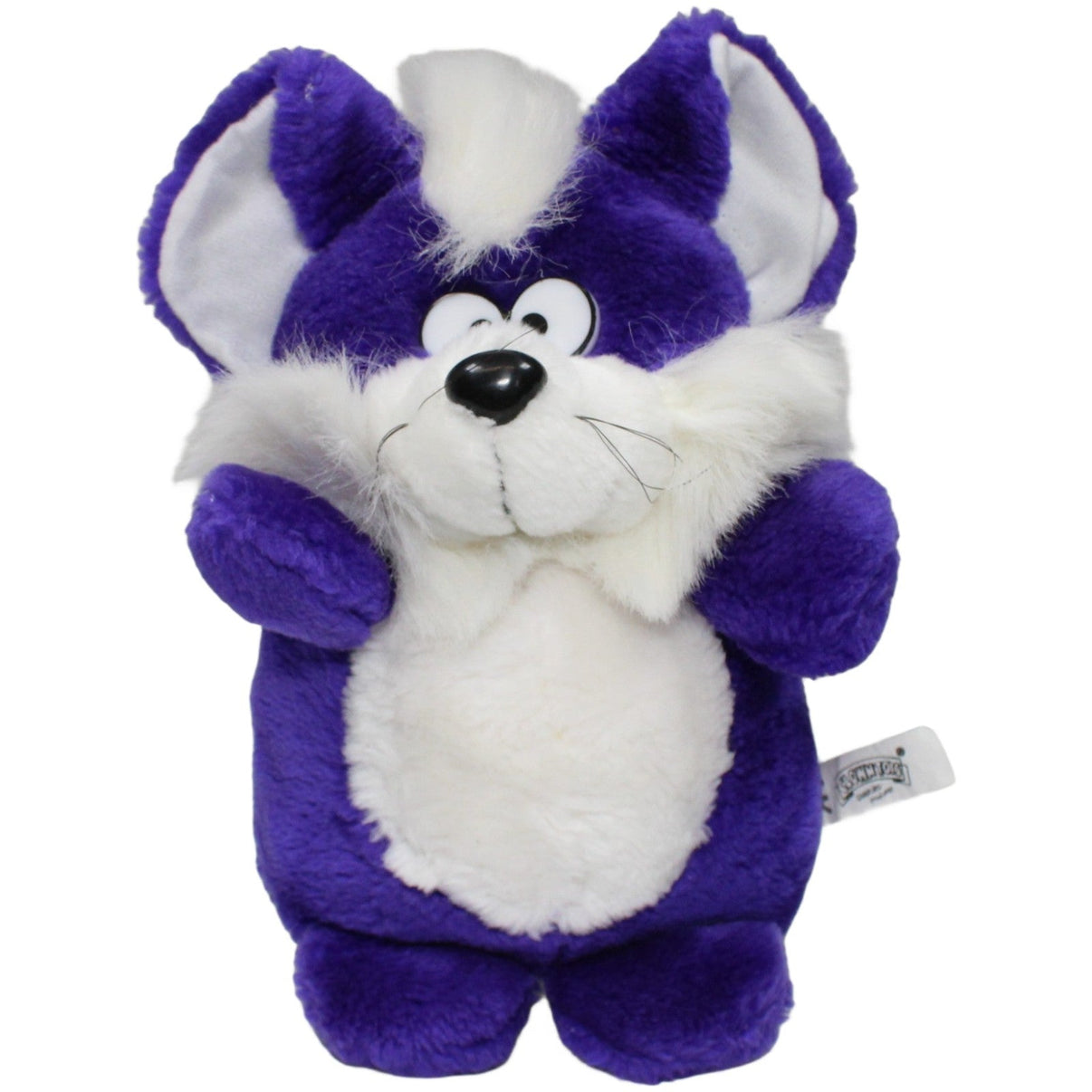 123000021435 W.H. Breimer Clown Toys, lila Maus Kuscheltier Kumpel Leo 25cm ebay - stofftiere Gebraucht