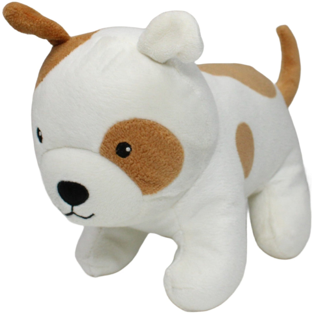 123000021443 H&M HOME, weißer Hund mit braunen Flecken Kuscheltier Kumpel Leo 18cm Braun ebay - stofftiere