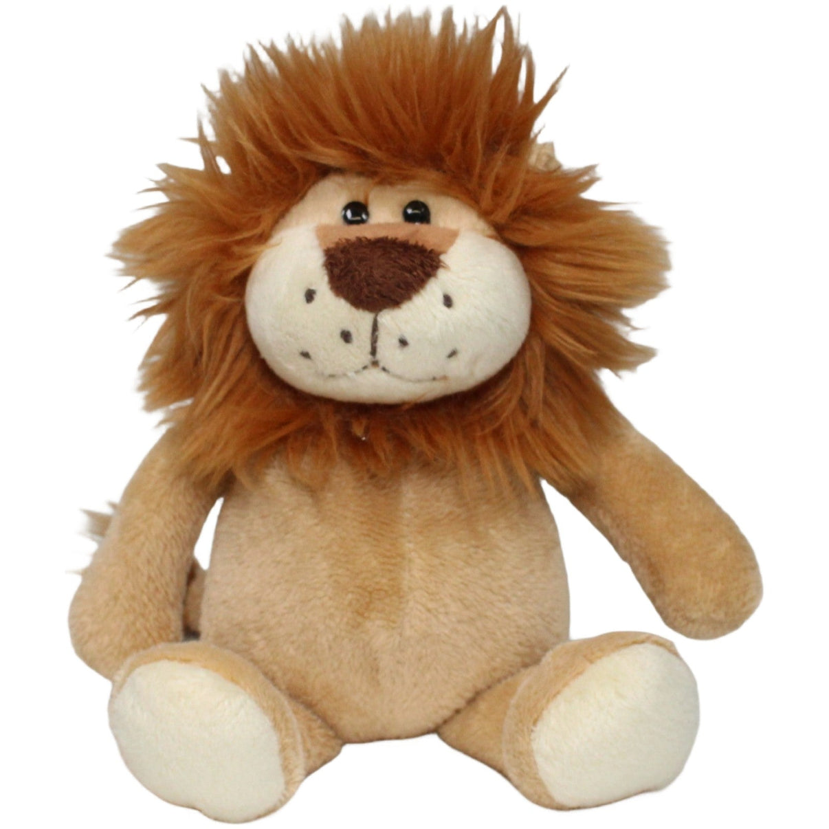 123000021450 cyber - Wear Heidelberg MAN, Löwe Plüschfigur Kumpel Leo 23cm Beige Braun
