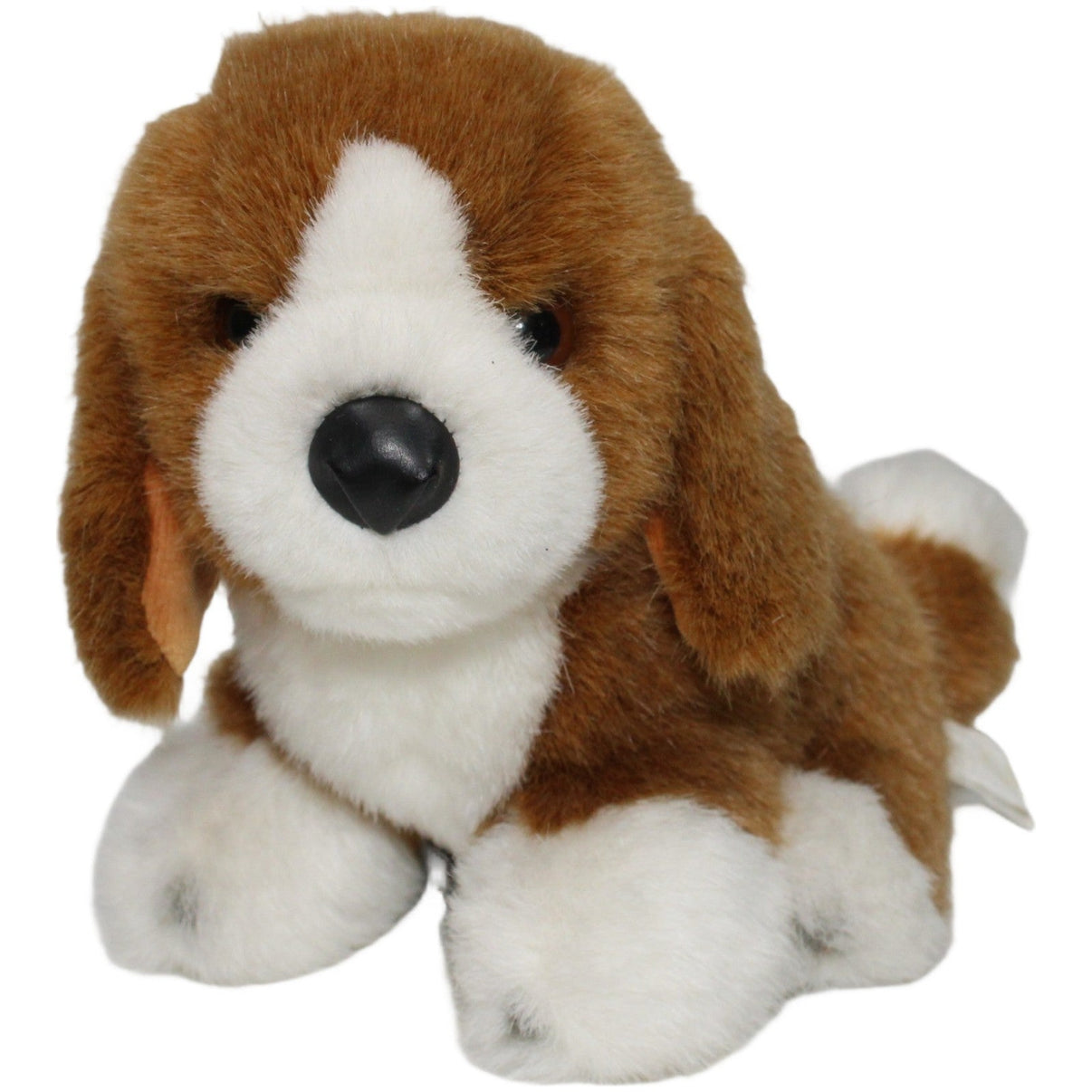 123000021483 Bauer Kleiner sitzender Hund, braun - weiß Kuscheltier Kumpel Leo 15cm Braun ebay - stofftiere