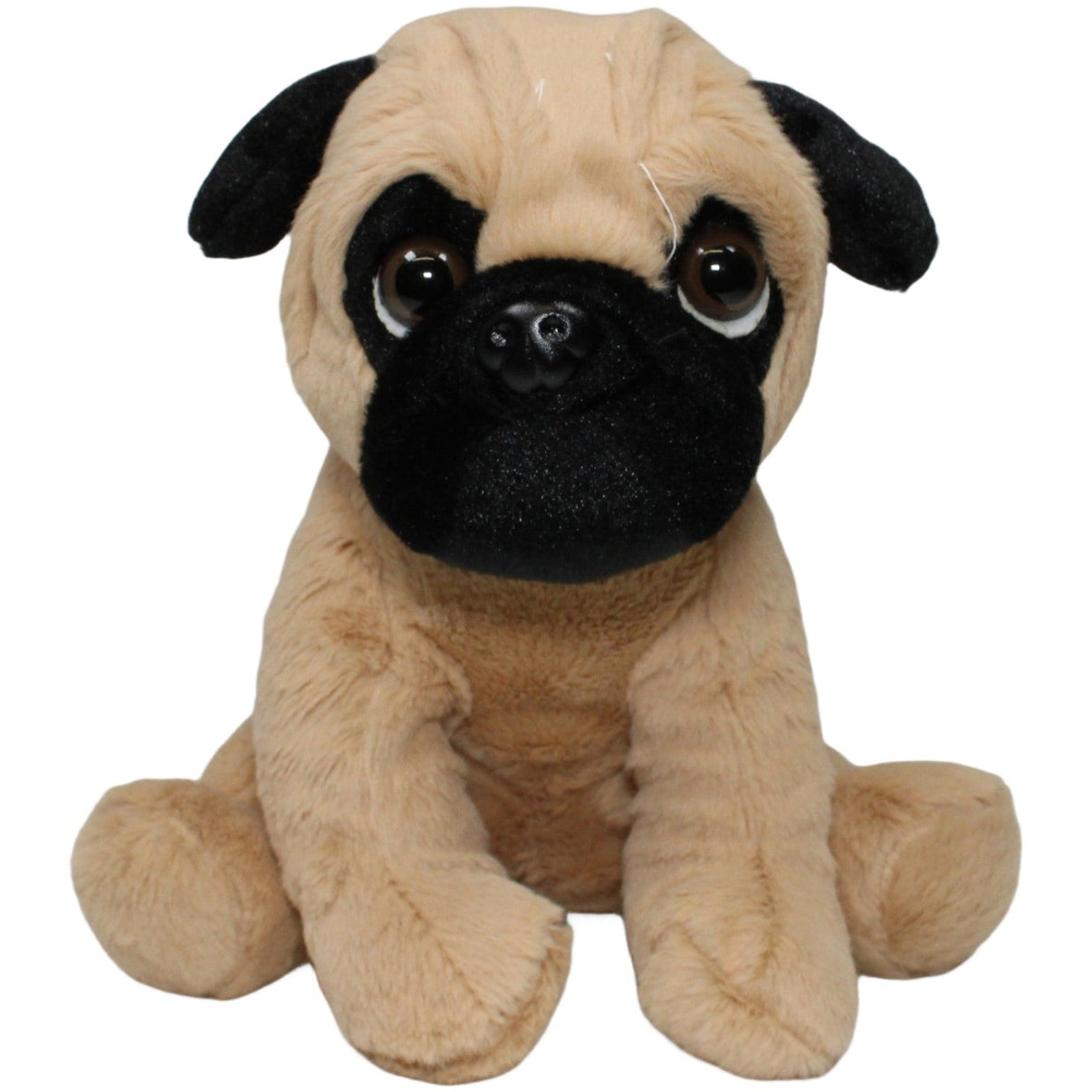 123000021489 Landahl & Baumann Süßer Mops, sitzend Kuscheltier Kumpel Leo 20cm Beige ebay - stofftiere