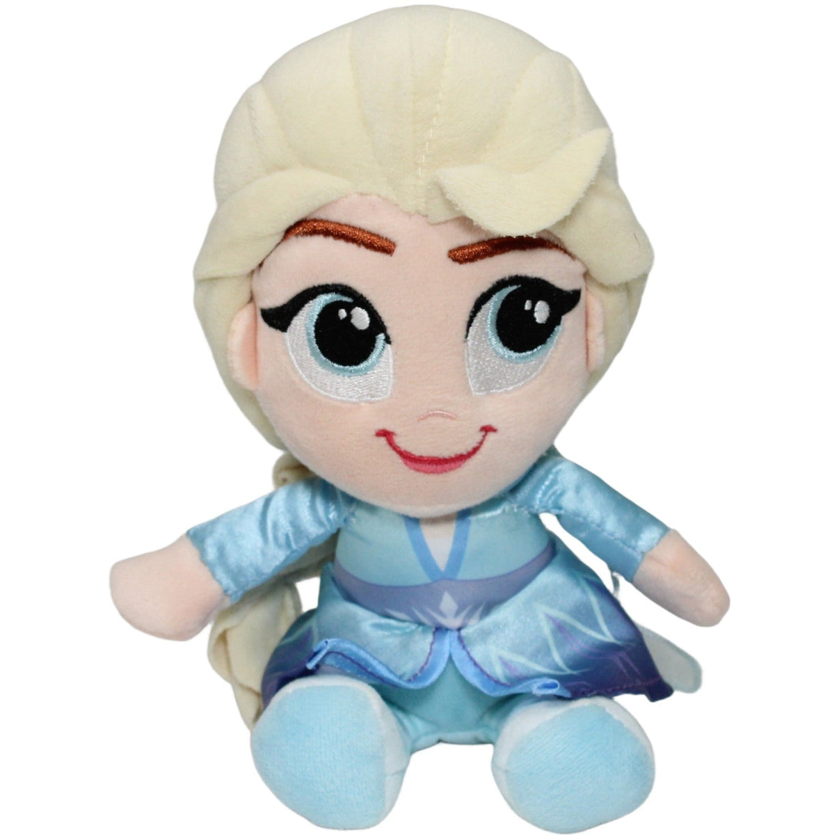 123000021501 Nicotoy Elsa aus Disney Frozen Plüschfigur Kumpel Leo 20cm Beige Blau