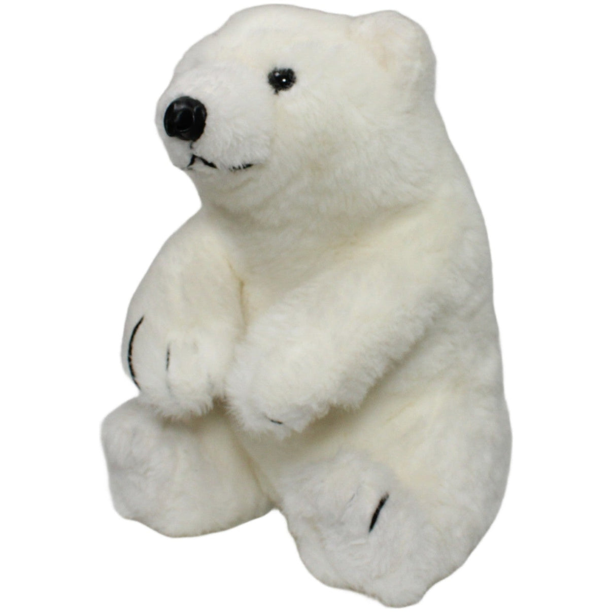 123000021505 HERMANN - Spielwaren Großer Eisbär, sitzend Kuscheltier Kumpel Leo 35cm _Vintage_ ebay - 20 - stofftiere