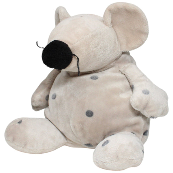 Funnimals, hellgraue Maus mit Punkten