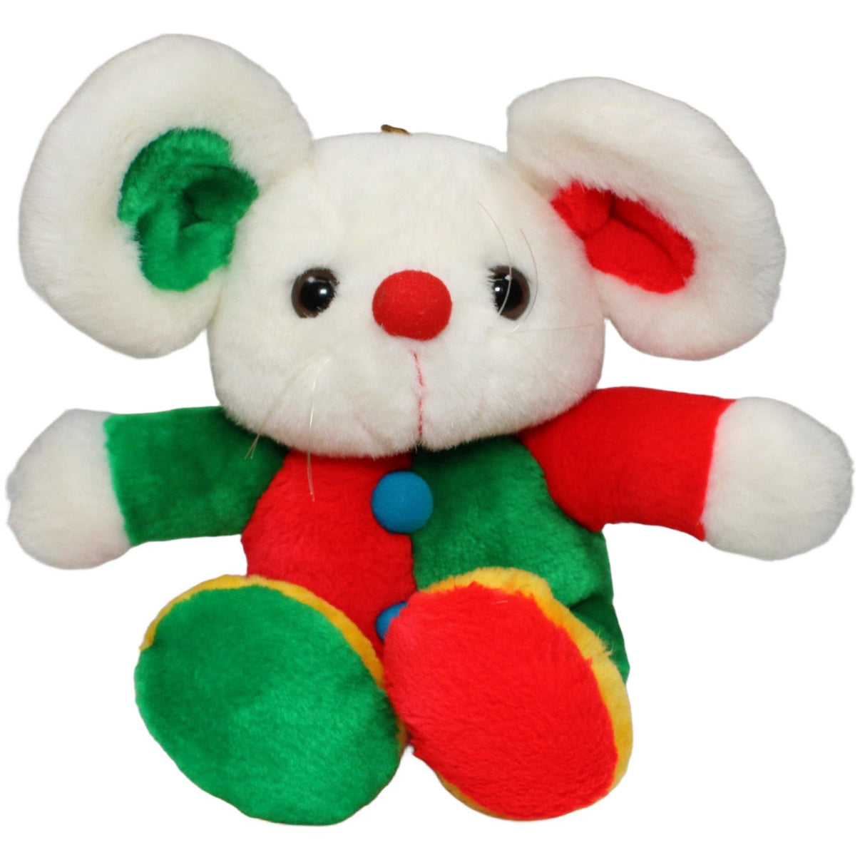 123000021555 Unbekannt Süße bunte Maus Kuscheltier Kumpel Leo 32cm ebay - stofftiere Gebraucht