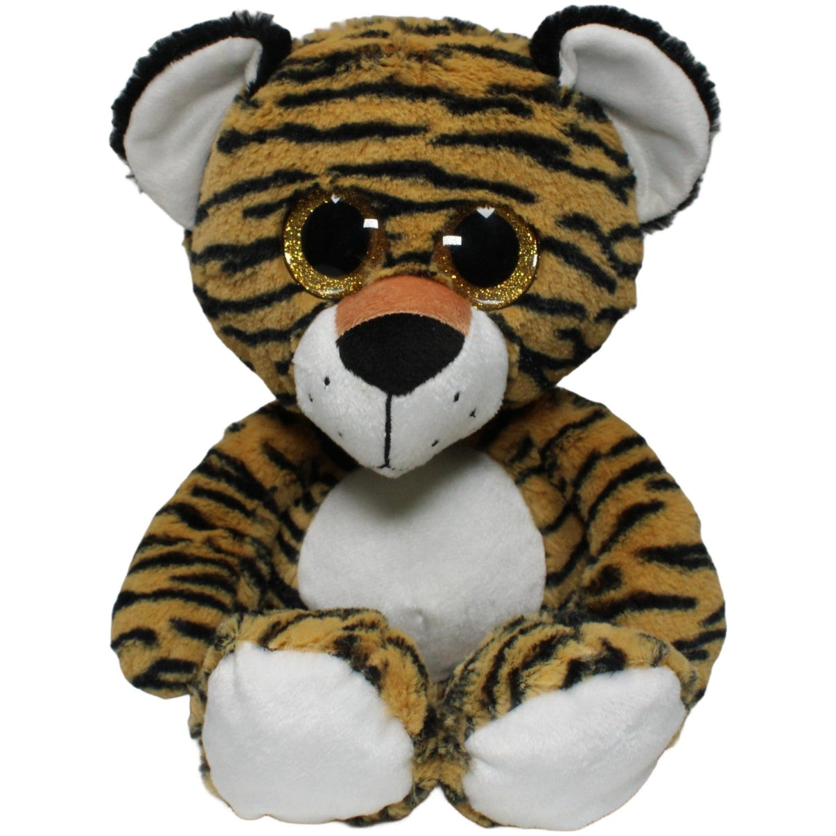 123000021564 Sunkid Süßer Schlenker Tiger mit Glitzeraugen Kuscheltier Kumpel Leo 33cm Braun ebay - 20 - stofftiere
