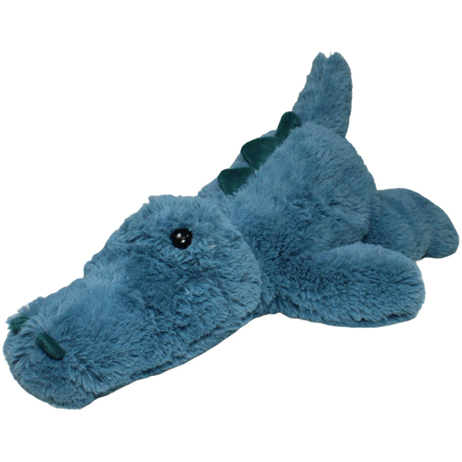 Blauer XL Krokodil, liegend
