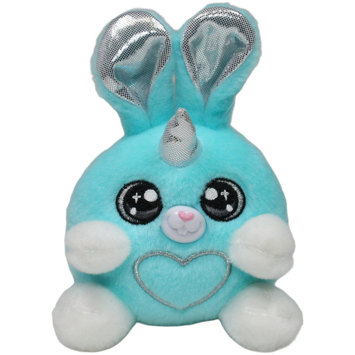 123000021587 Zuru Bunnycorn, türkiser Hase Kuscheltier Kumpel Leo 10cm Blau ebay - stofftiere