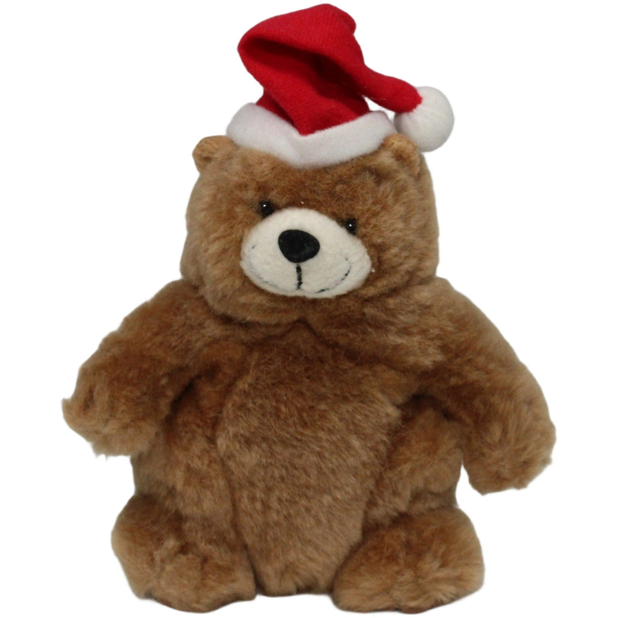 123000021602 Procter and Gamble Charmin Bär mit Weihnachtsmütze Kuscheltier Kumpel Leo 14cm Braun Bär