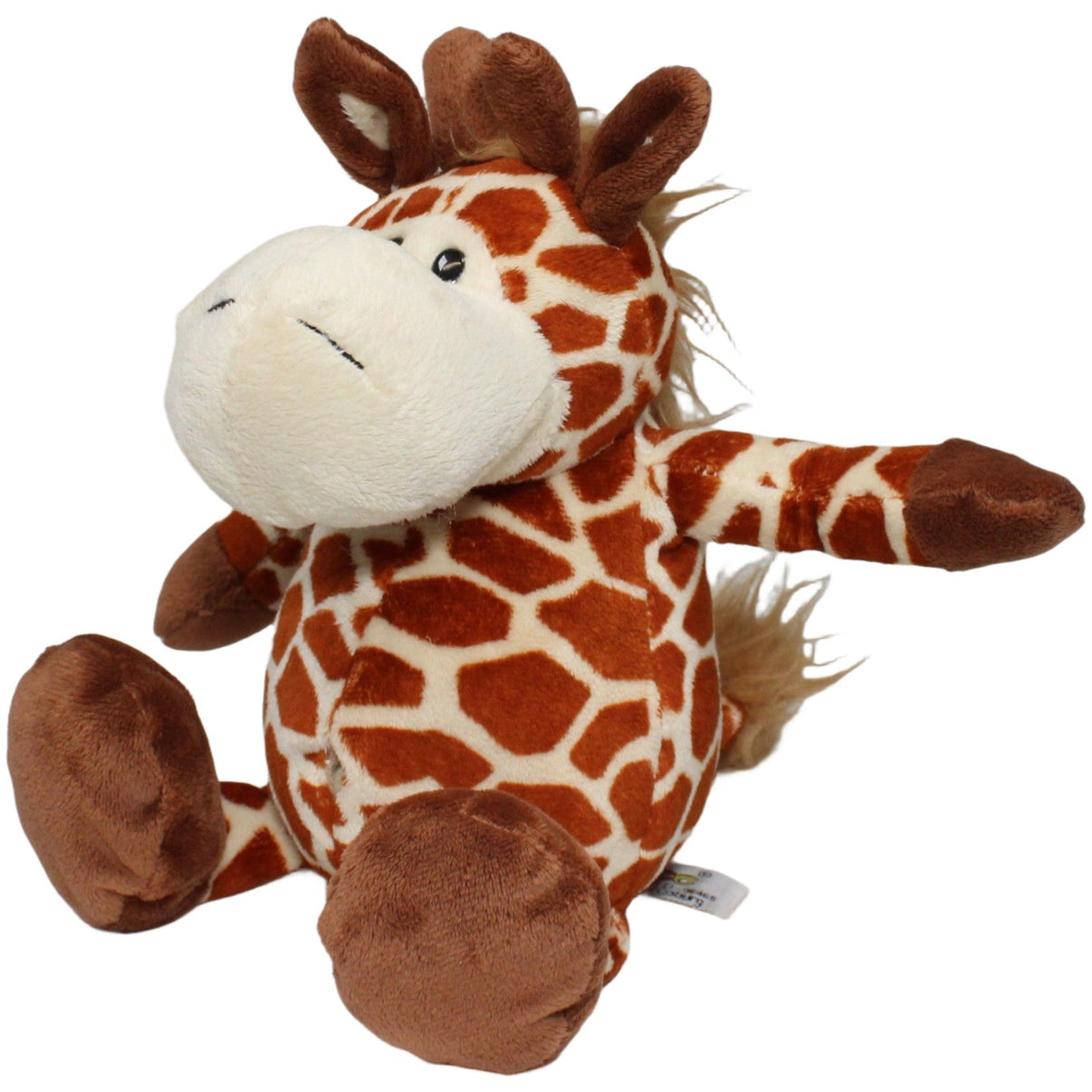 123000021604 Heunec Schlenker Giraffe Kuscheltier Kumpel Leo 25cm Beige Braun