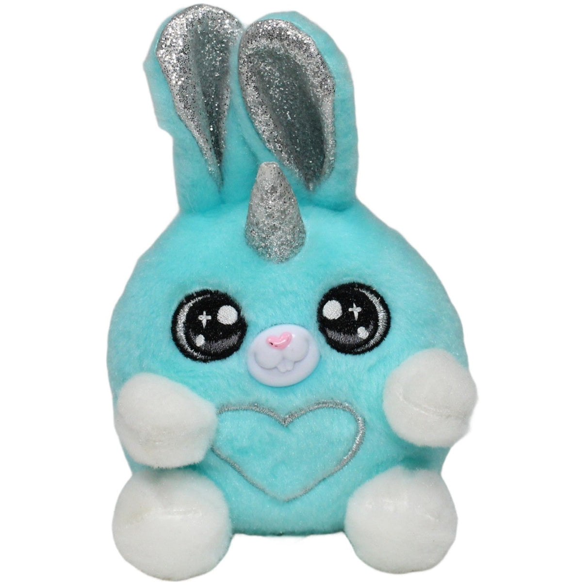 123000021631 Zuru Bunnycorn, türkiser Hase Kuscheltier Kumpel Leo 14cm Blau ebay - stofftiere