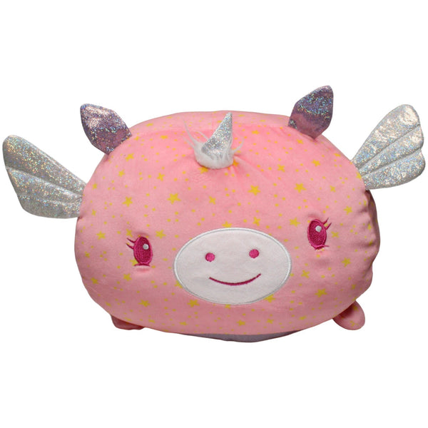 Kidland®, squishy rosa Geflügeltes Einhorn mit Sternenmuster