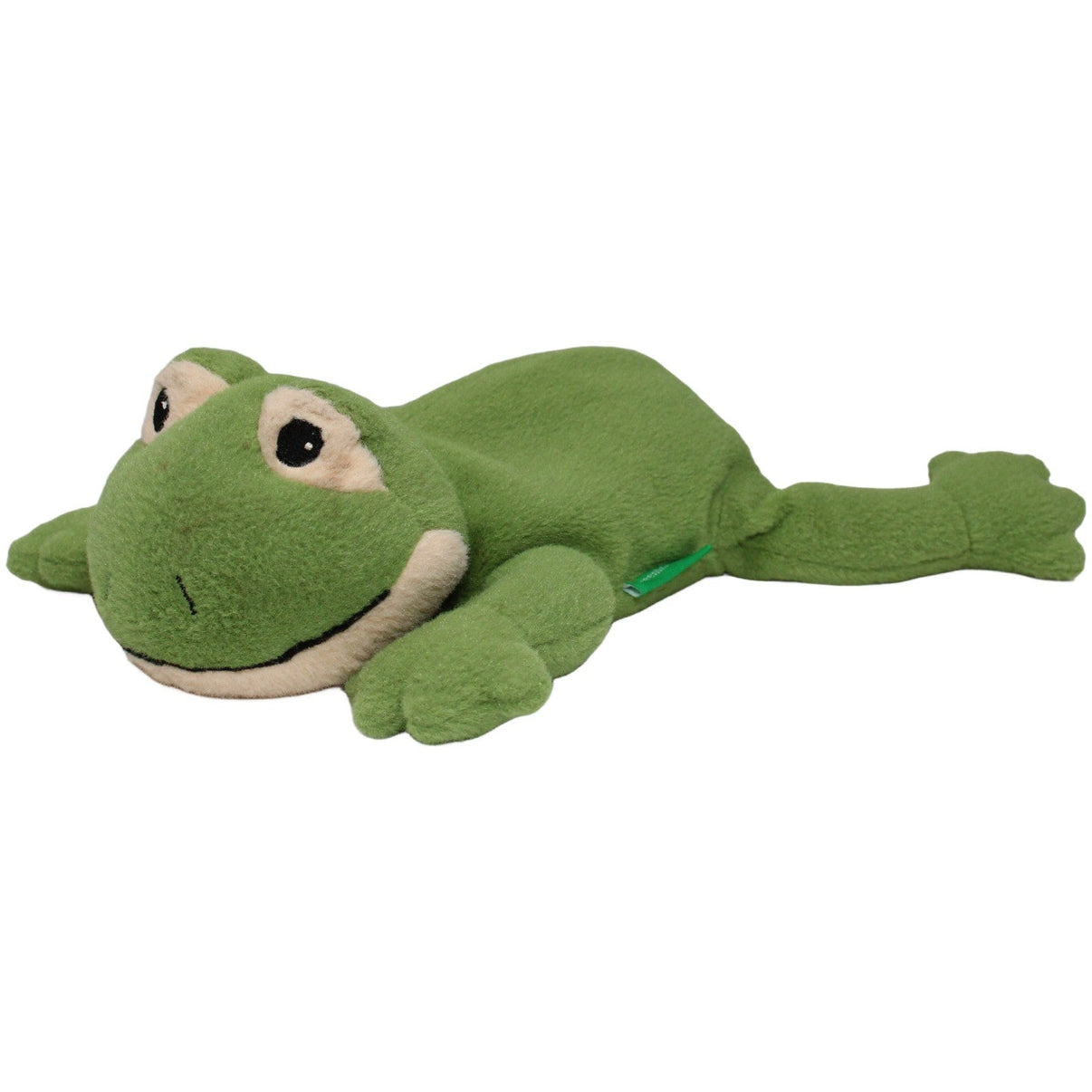 123000021664 GREENLIFE VALUE Schöner Frosch, liegend Wärmekissen mit Bezug Kumpel Leo 25cm ebay - stofftiere Frosch