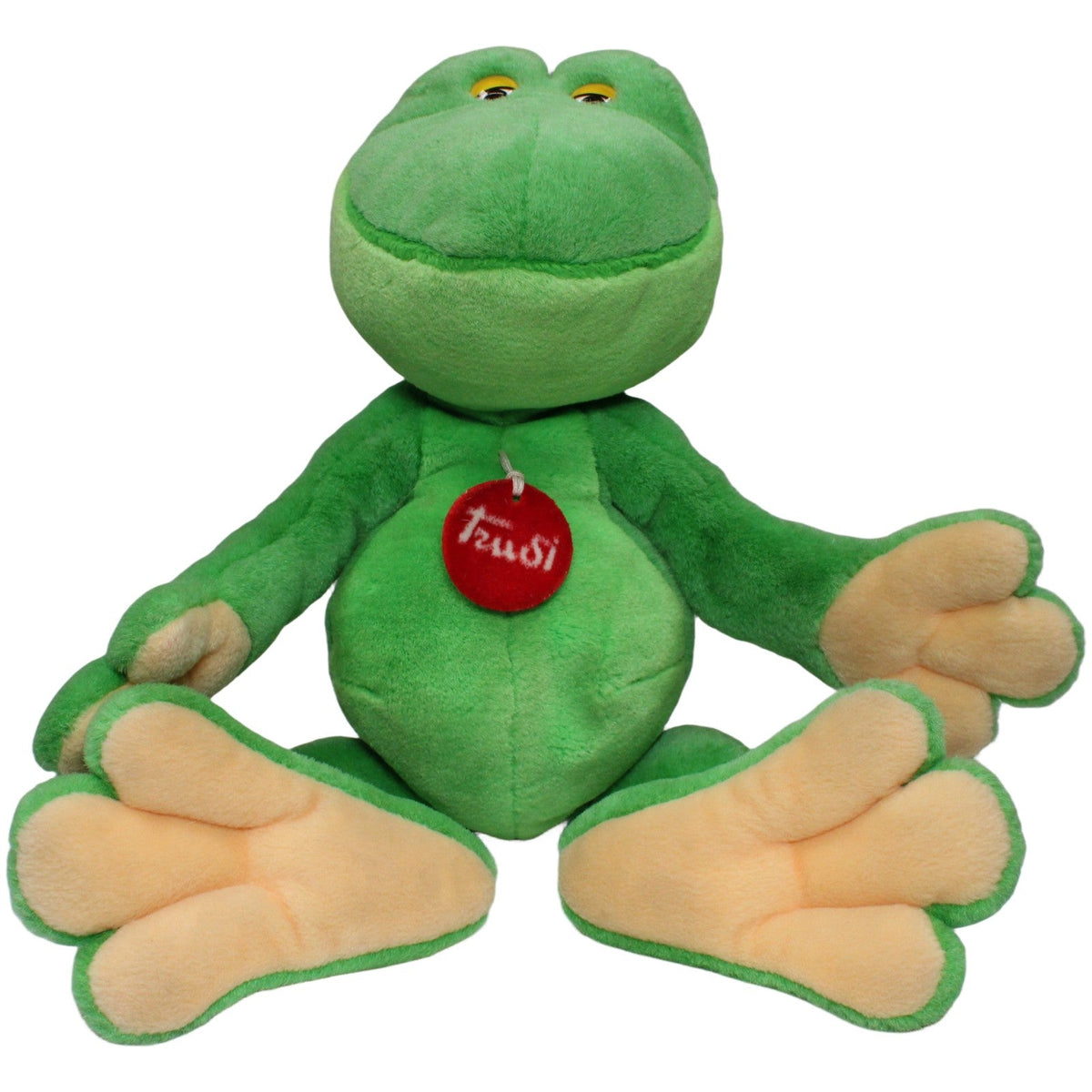 123000021702 Trudi XL Schlenker Frosch, grün Kuscheltier Kumpel Leo 40cm ebay-20-stofftiere Gebraucht