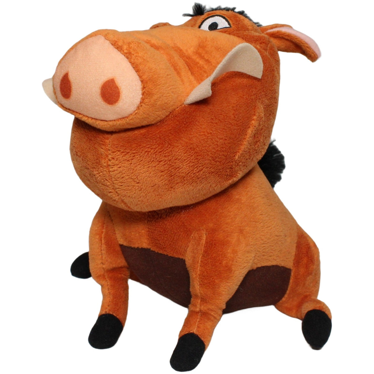 123000021723 PTS SRL Sitzender Pumbaa aus Disney König der Löwen Kuscheltier Kumpel Leo 20cm Braun Charakter