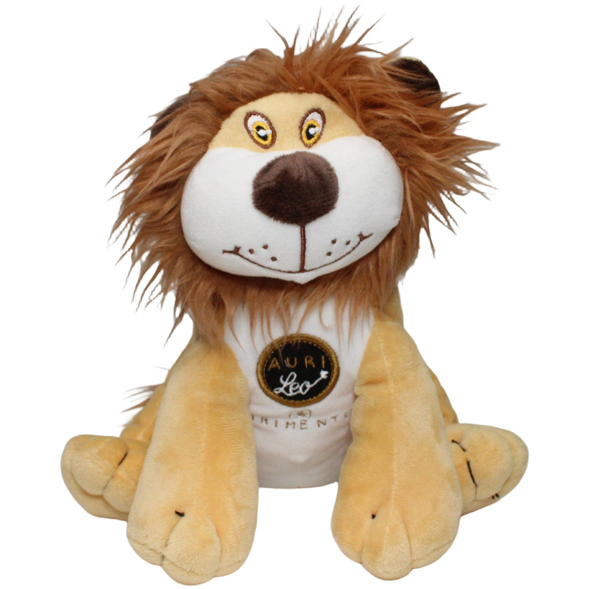 123000021751 Openmindz AURIMENTUM Löwe Leo Kuscheltier Kumpel Leo 25cm Beige Braun