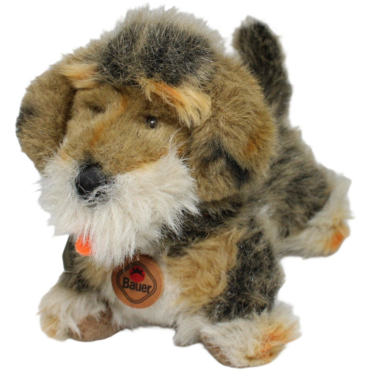 123000021753 Bauer Maskottchen, Fernseh - Wastl aus dem Musikantenstadl Kuscheltier Kumpel Leo 27cm _Vintage_ Beige