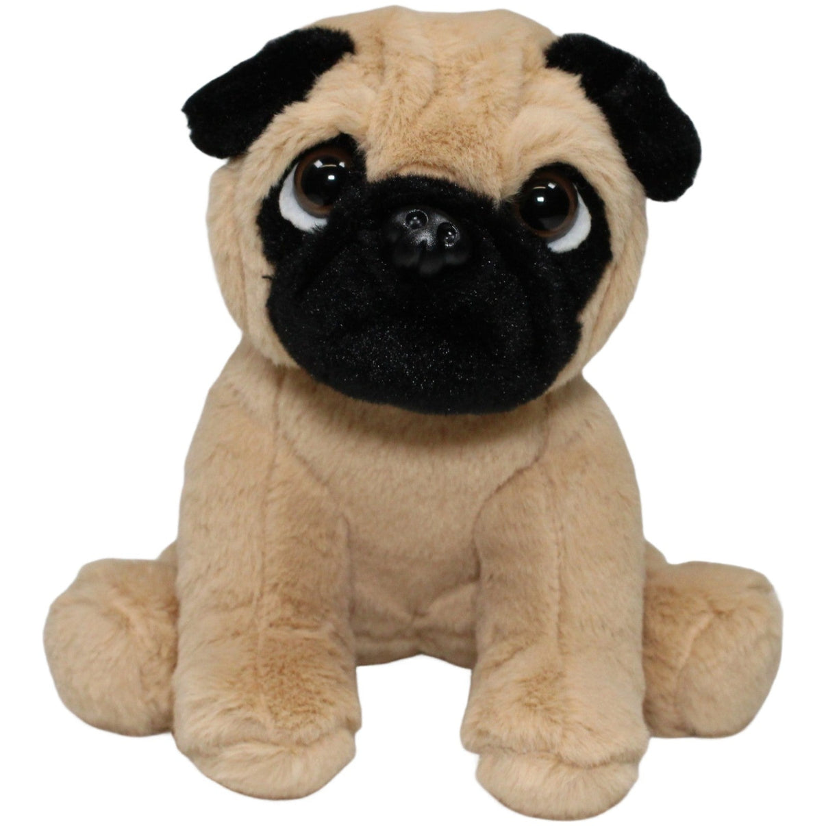 123000021780 Landahl & Baumann Süßer kleiner Mops, sitzend Kuscheltier Kumpel Leo 15cm Beige ebay - stofftiere