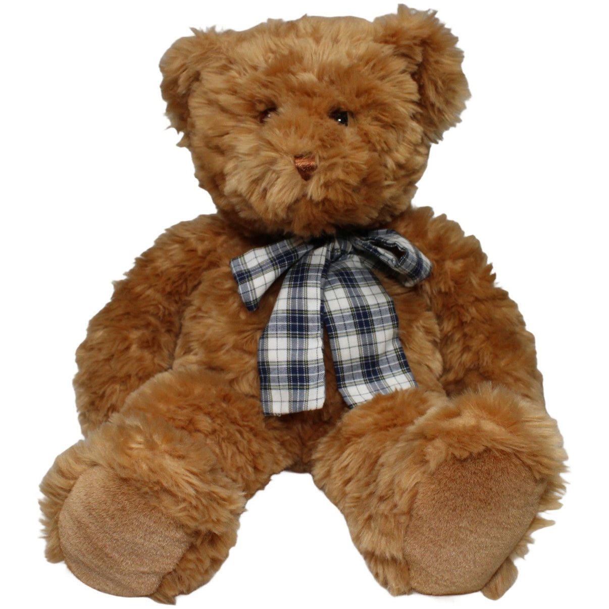 123000021794 Unbekannt Schöner XL Zottel - Teddybär mit Schleife Kuscheltier Kumpel Leo 58cm Braun ebay - 20 - stofftiere