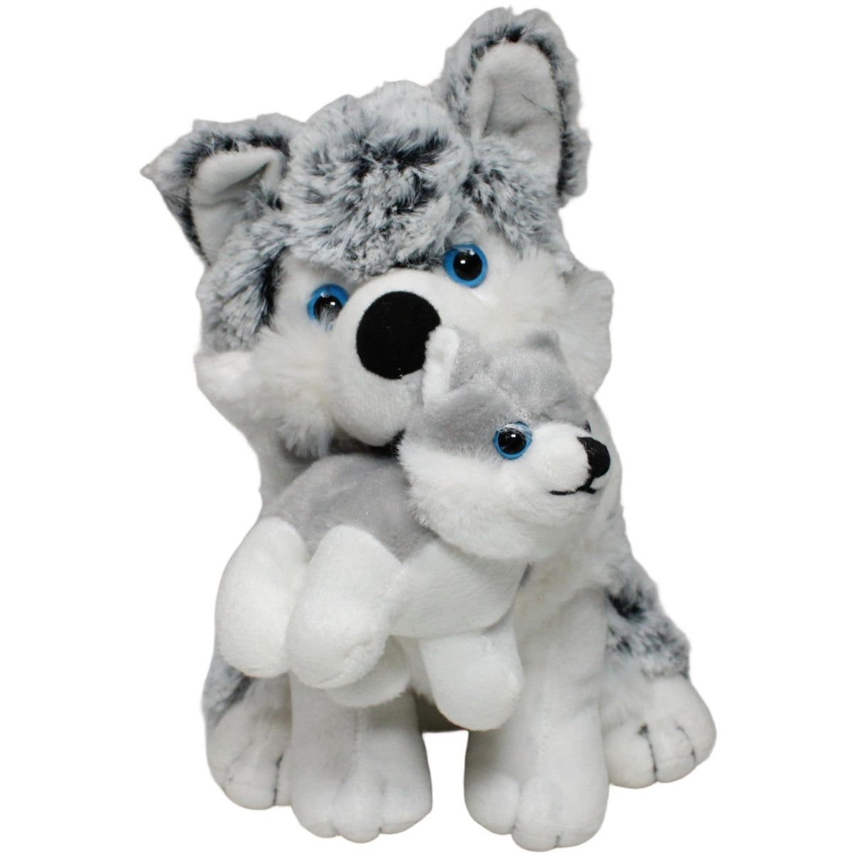 123000021799 Dino Toys Paws by Dino, Husky mit Baby im Maul Kuscheltier Kumpel Leo 25cm ebay - 20 - stofftiere Gebraucht