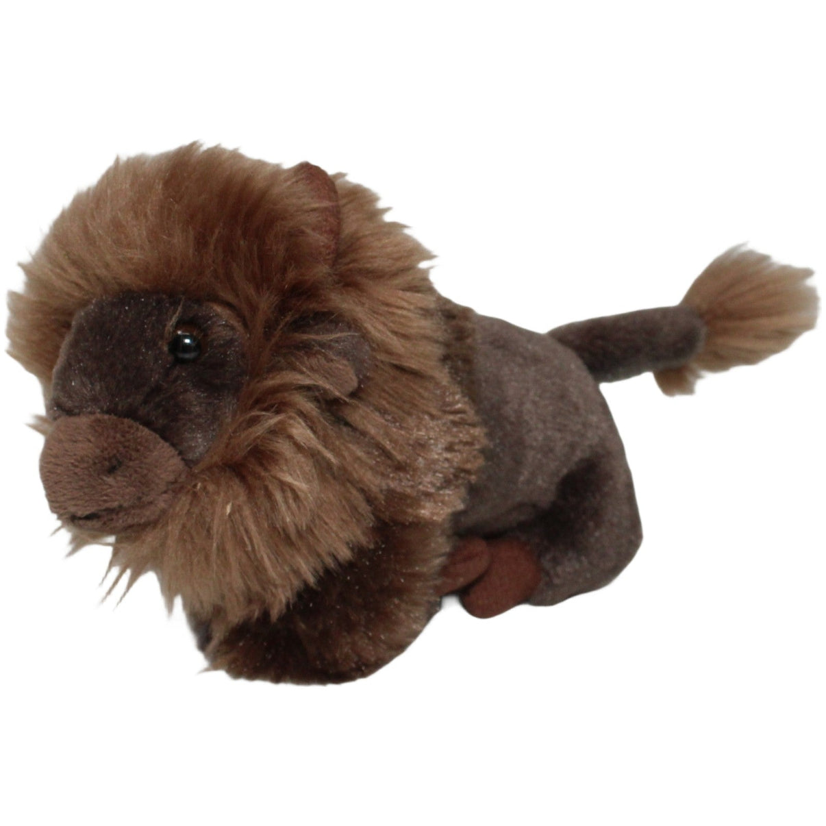 123000021804 Nature Planet Kleiner Büffel, liegend Kuscheltier Kumpel Leo 15cm Braun Büffel