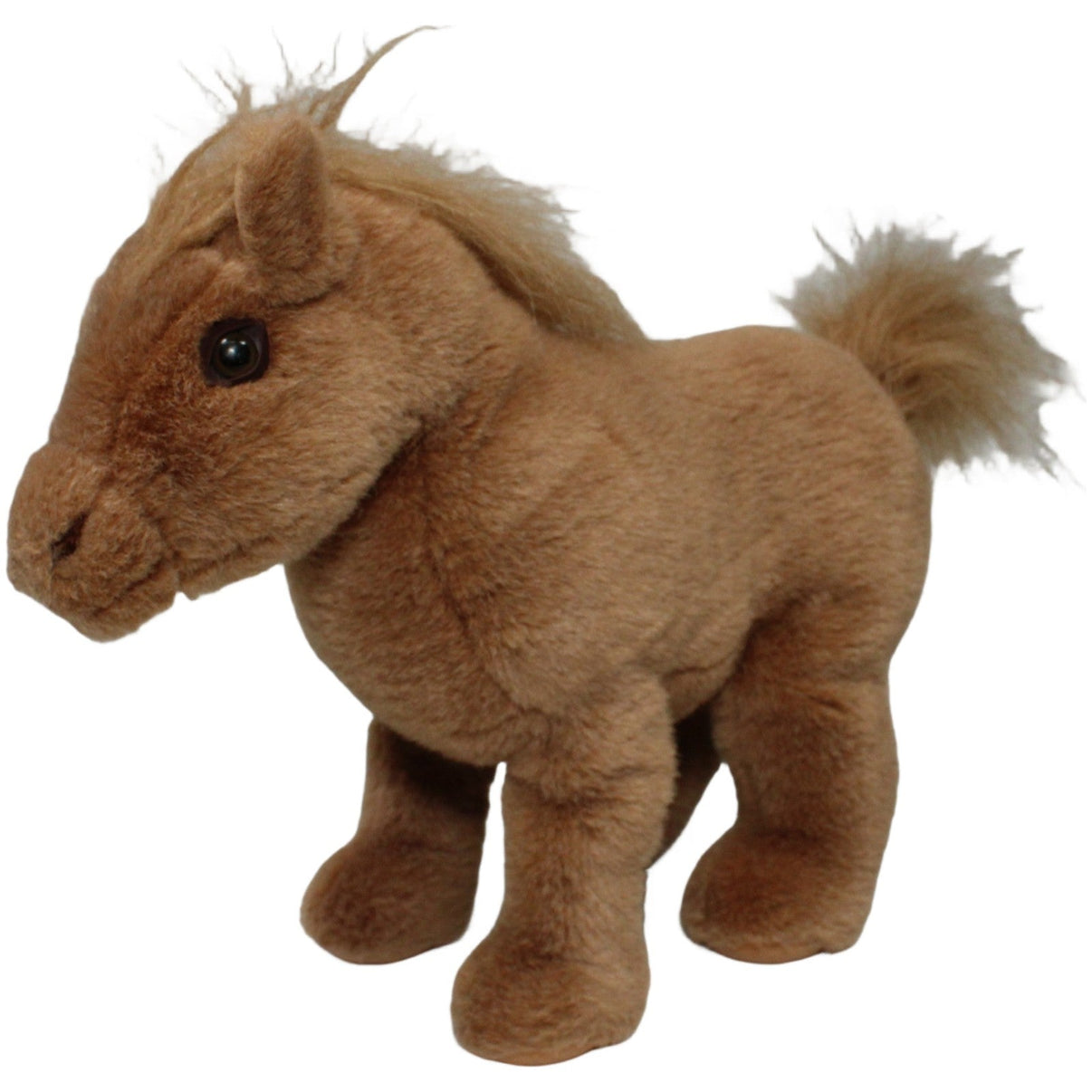 123000021851 Unbekannt Großes braunes Pferd, stehend Plüschfigur Kumpel Leo 35cm Braun ebay - stofftiere