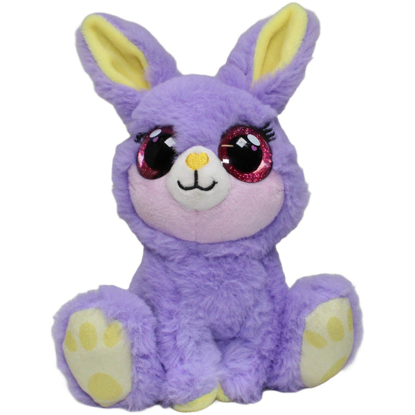 Ojo, lila Hase mit Glitzer-Augen