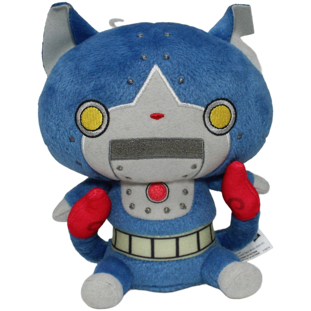 123000021917 Hasbro Robonyan aus Yo - kai Watch, sitzend Kuscheltier Kumpel Leo 15cm 2015 Blau