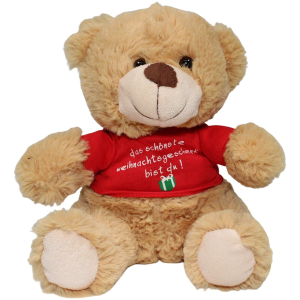 Teddy mit Shirt "das schönste Weihnachtsgeschenk"