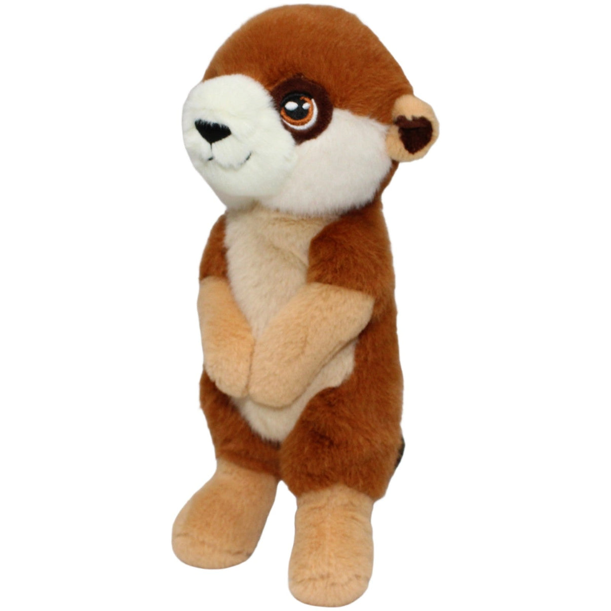 123000021945 Unbekannt Süßes Erdmännchen, stehend Kuscheltier Kumpel Leo 24cm Beige Braun