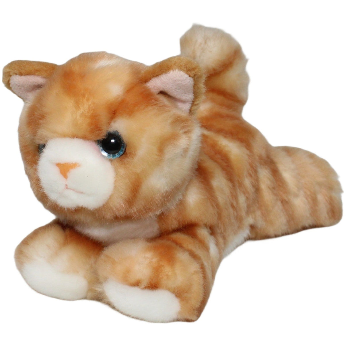 123000021950 Aurora Süße rote Katze, liegend Kuscheltier Kumpel Leo 20cm Beige ebay - stofftiere