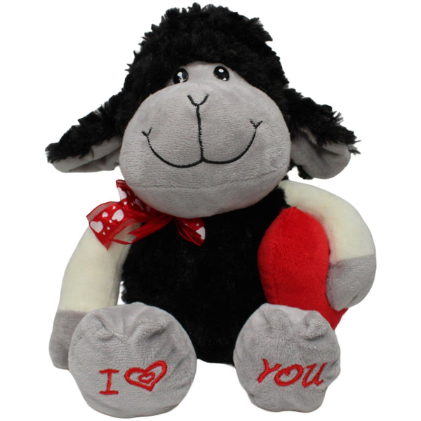 XL Schaf mit Herz und "I ❤ YOU" auf den Füßen
