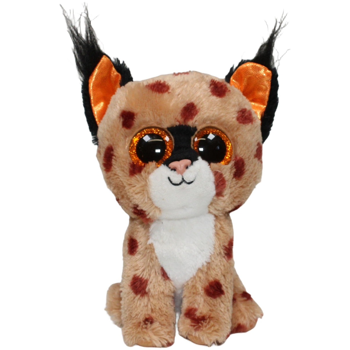 123000021969 TY Luchs Buckwheat, klein Kuscheltier Kumpel Leo 16cm 2016 Beige